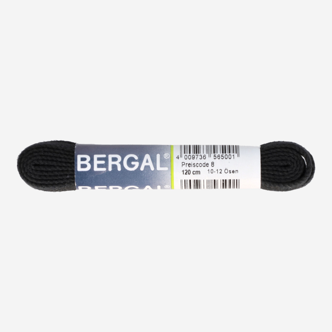 Bergal flat black - Black - Front view