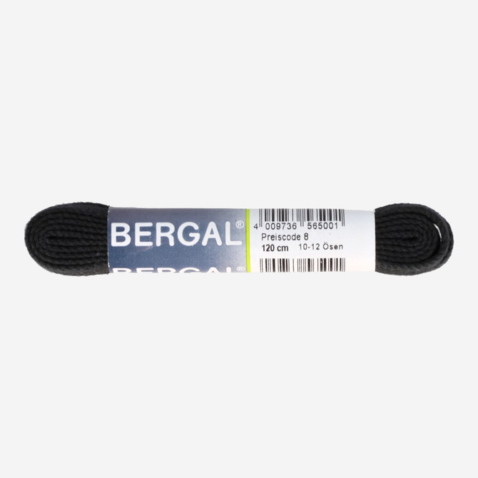 Bergal flat black - Black - Front view
