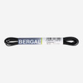 Bergal flat thin waxed black - Black - Front view
