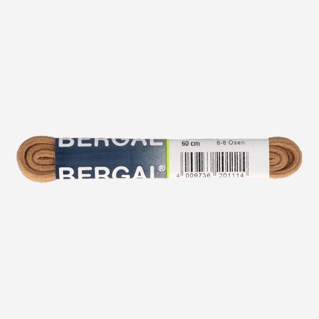 Bergal Round brown - Brown - Front view