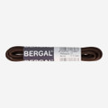 Bergal Round thick waxed dark brown - Dark brown - Front view