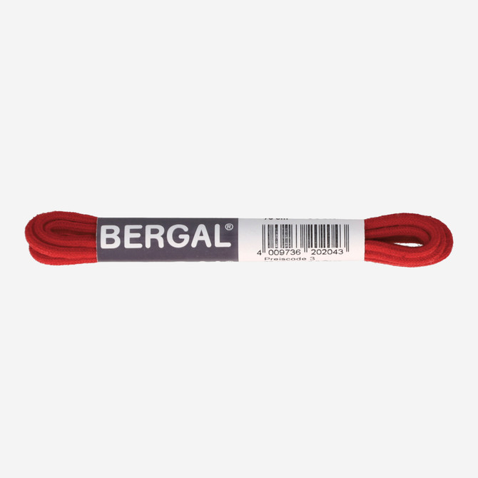 Bergal Round red - Red - Front view