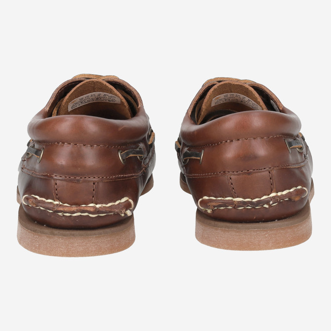 Timberland PADDED COLLAR BOAT SHOE - Brown - Side view