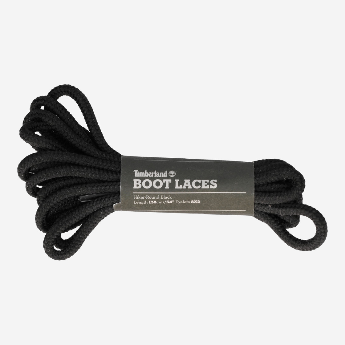 Timberland HIKER LACES 138cm - Black - Back view