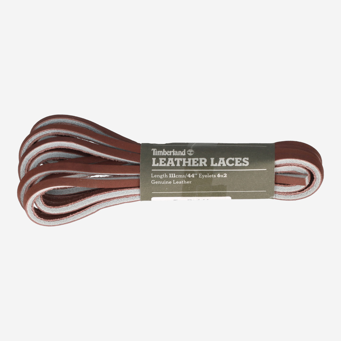 Timberland LEATHER LACES 111cm - Red - Back view