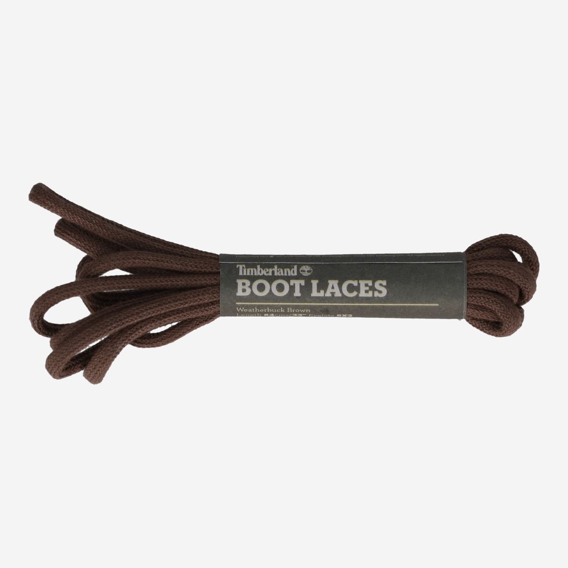 Timberland COTTON LACES 84cm - Brown - Back view