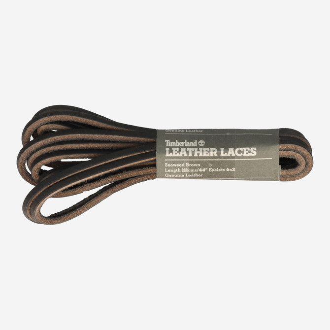 Timberland LEATHER LACES 111cm - Brown - Back view