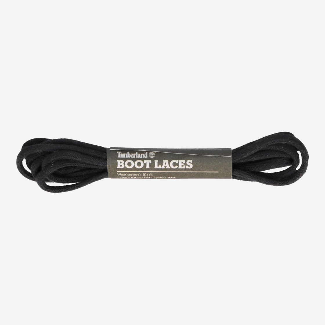 Timberland COTTON LACES 84cm - Black - Front view
