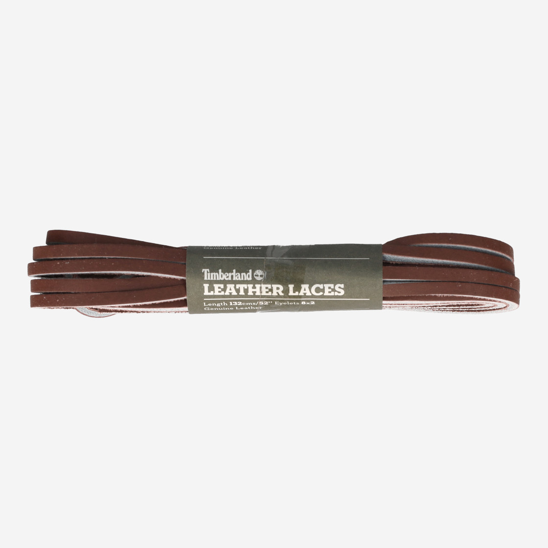 Timberland LEATHER LACES 132cm - Red - Front view