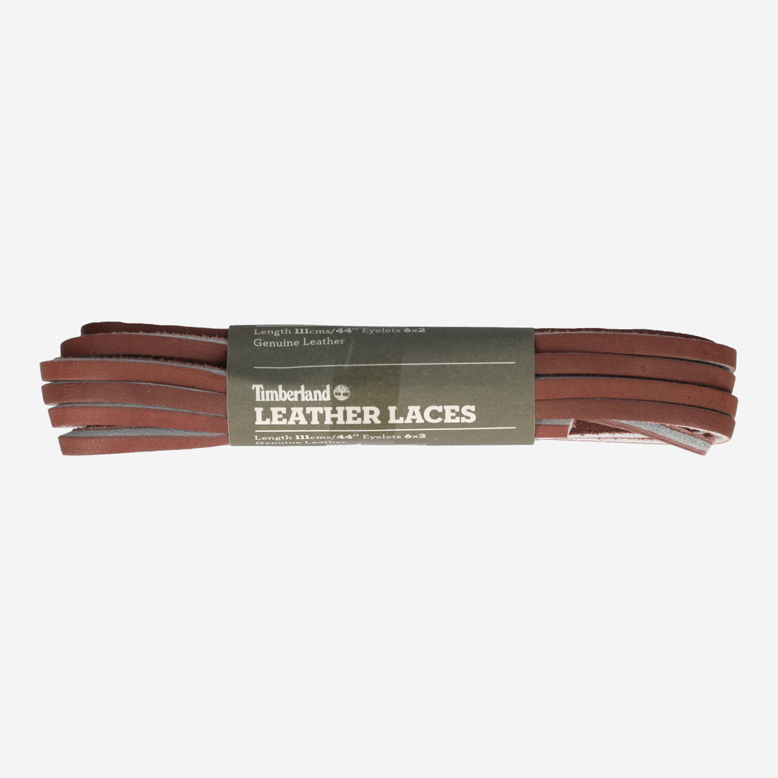 Timberland LEATHER LACES 111cm - Red - Front view