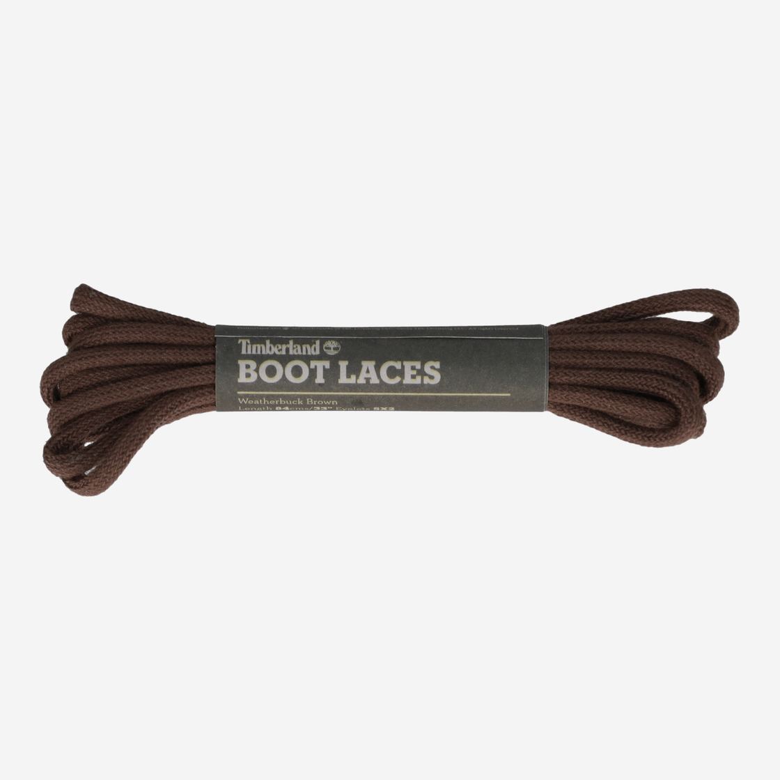 Timberland COTTON LACES 84cm - Brown - Front view