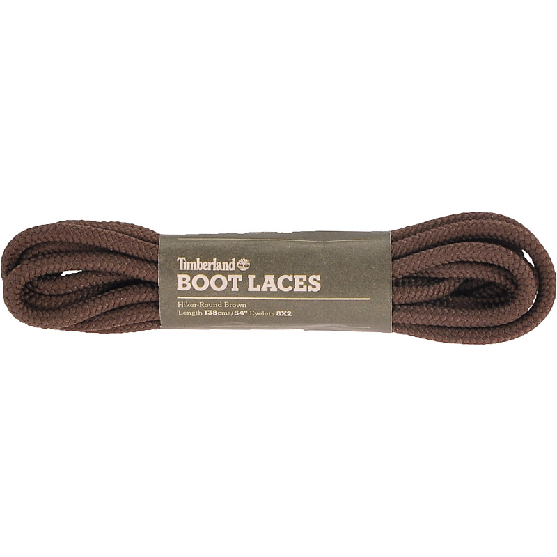 Timberland boot hotsell laces brown