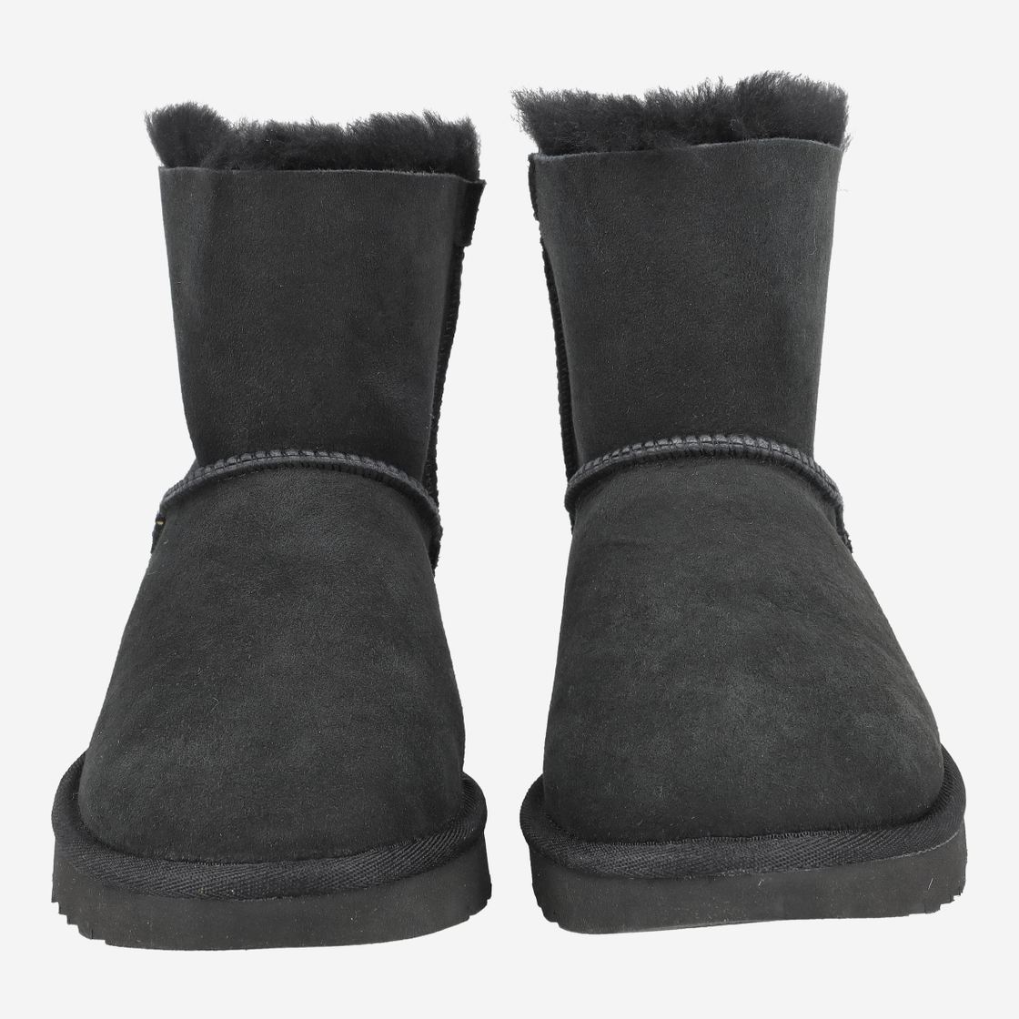 UGG australia MINI BAILEY BOW II - Black - Front view