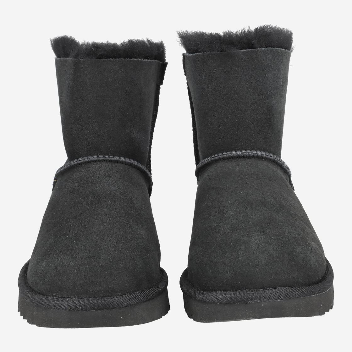 UGG australia MINI BAILEY BOW II - Black - Front View