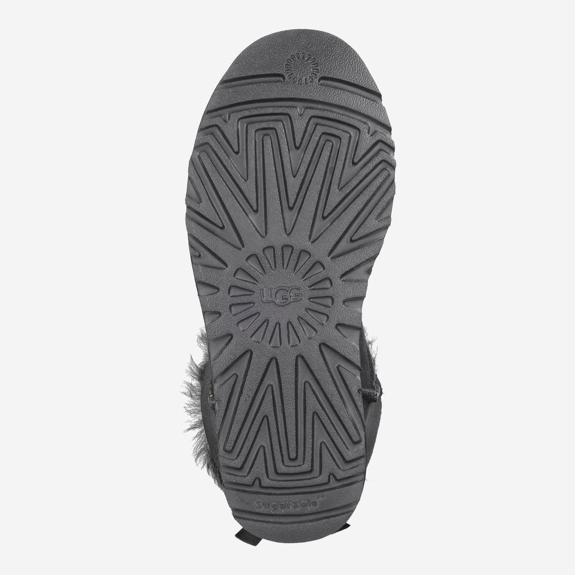 UGG australia MINI BAILEY BOW II - Black - Top view