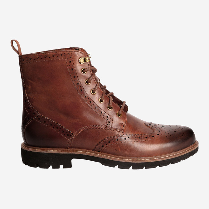 Clarks Batcombe Lord - Braun - Rückansicht