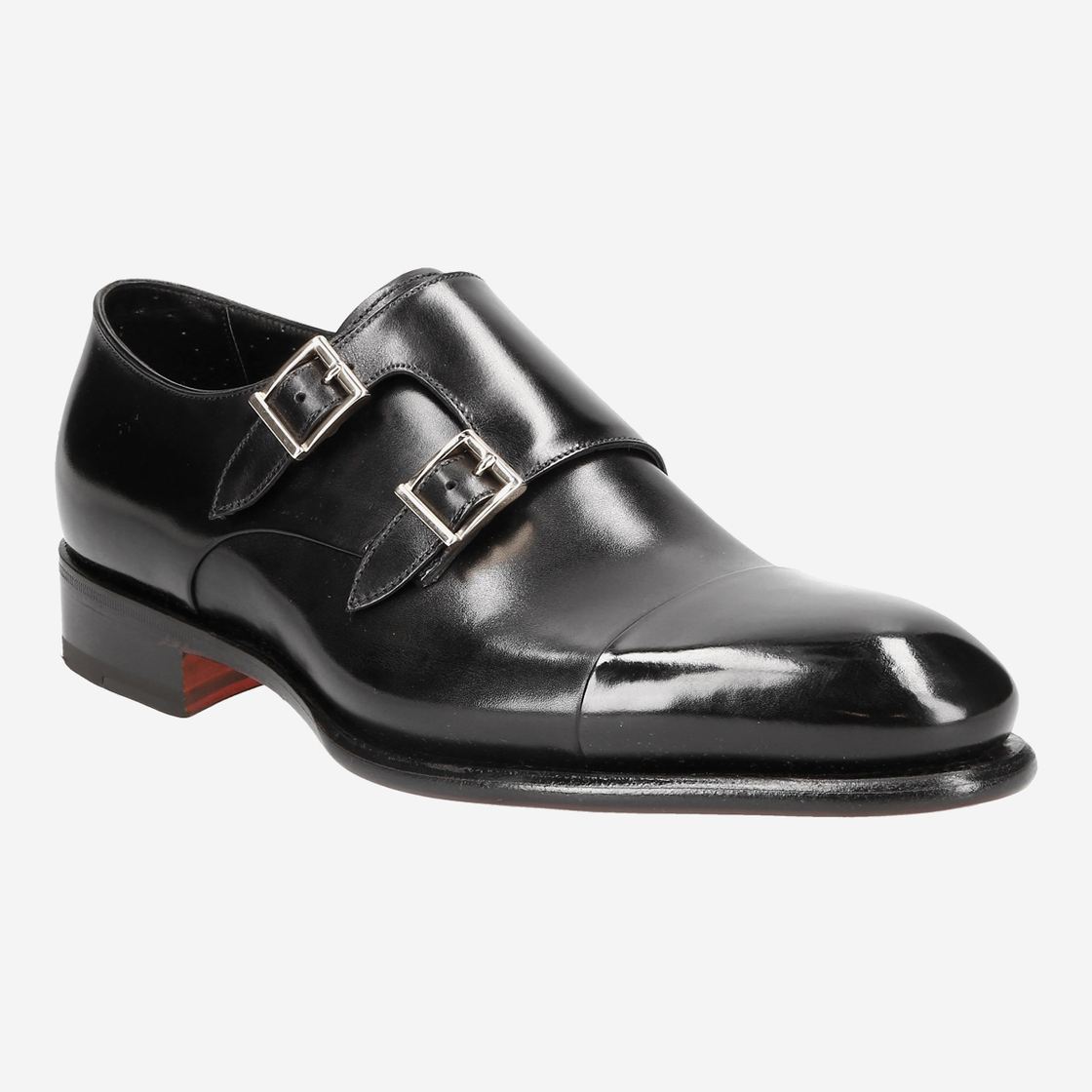 Santoni 11652 N01 - Black - Front view