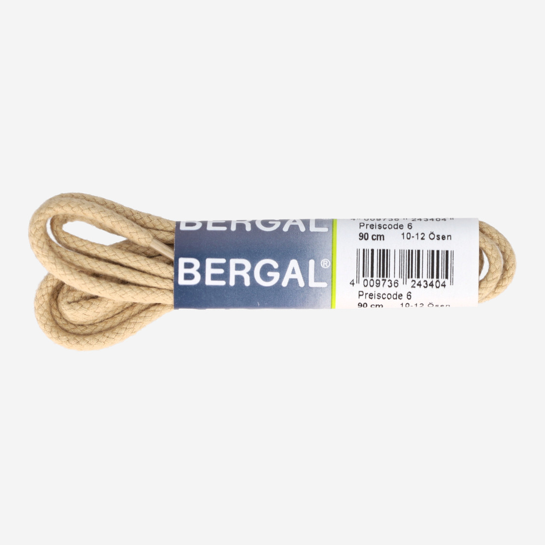 Bergal cord laces - Beige - Back view