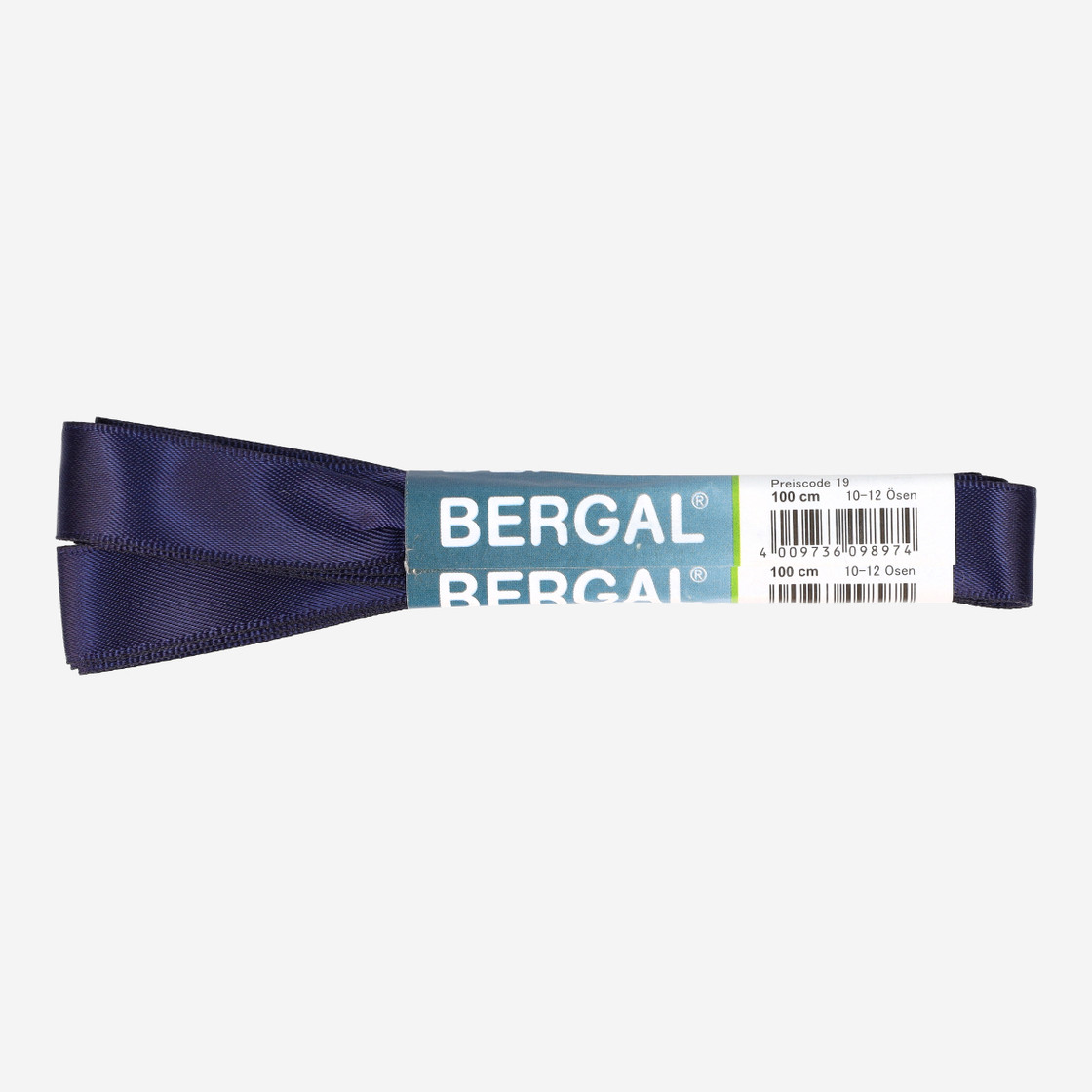 Bergal Satinsenkel - Blau - Rückansicht