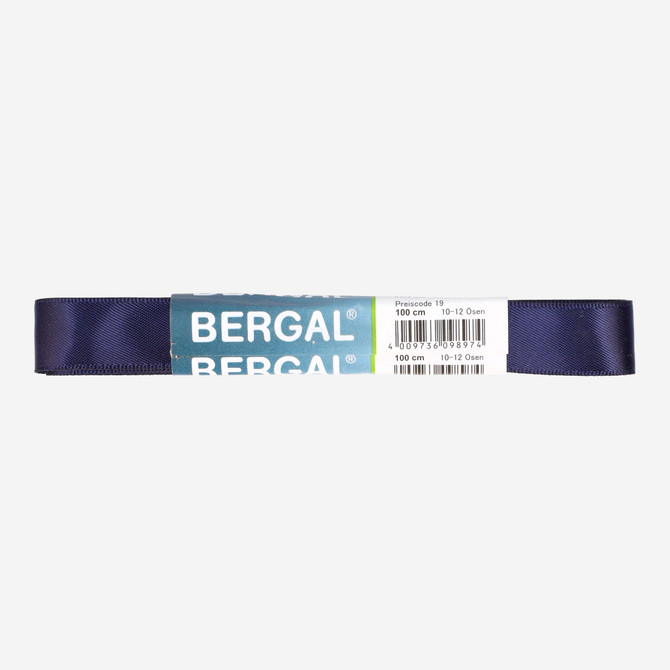 Bergal Satin Laces - Blue - Front view