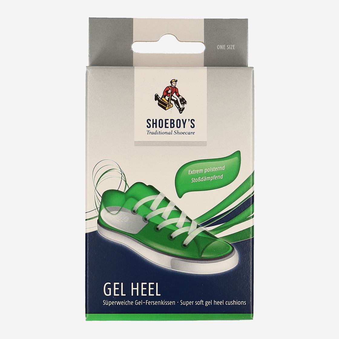 Shoeboy's Gel Heel - Neutral - Front View