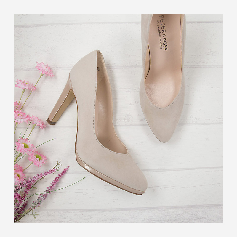 Peter kaiser clearance pumps taupe