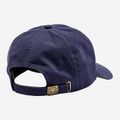 Timberland Cotton Canvas Baseball Cap - Blue - Rear View