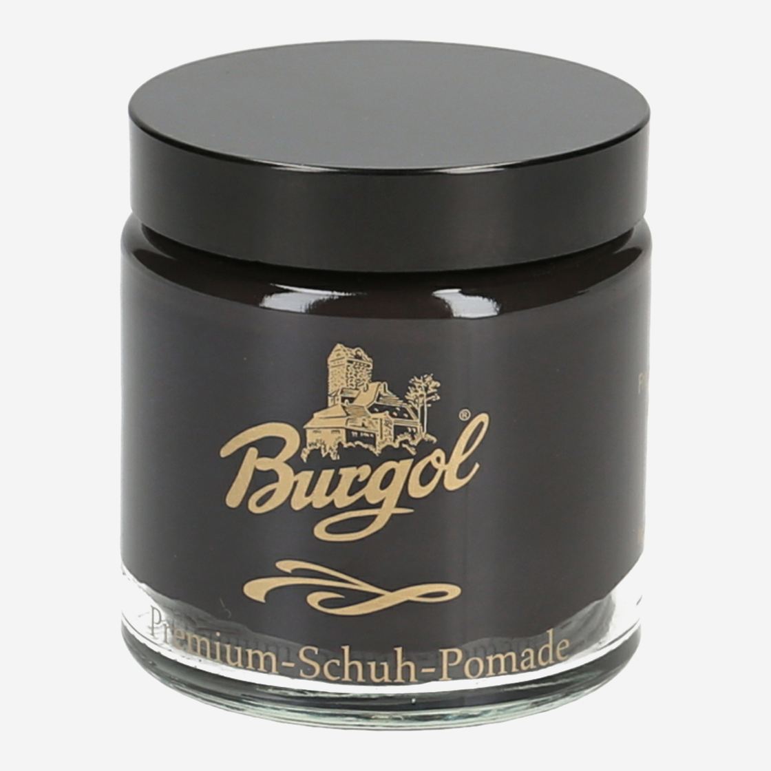 Burgol shoe polish - brown, dark - sole