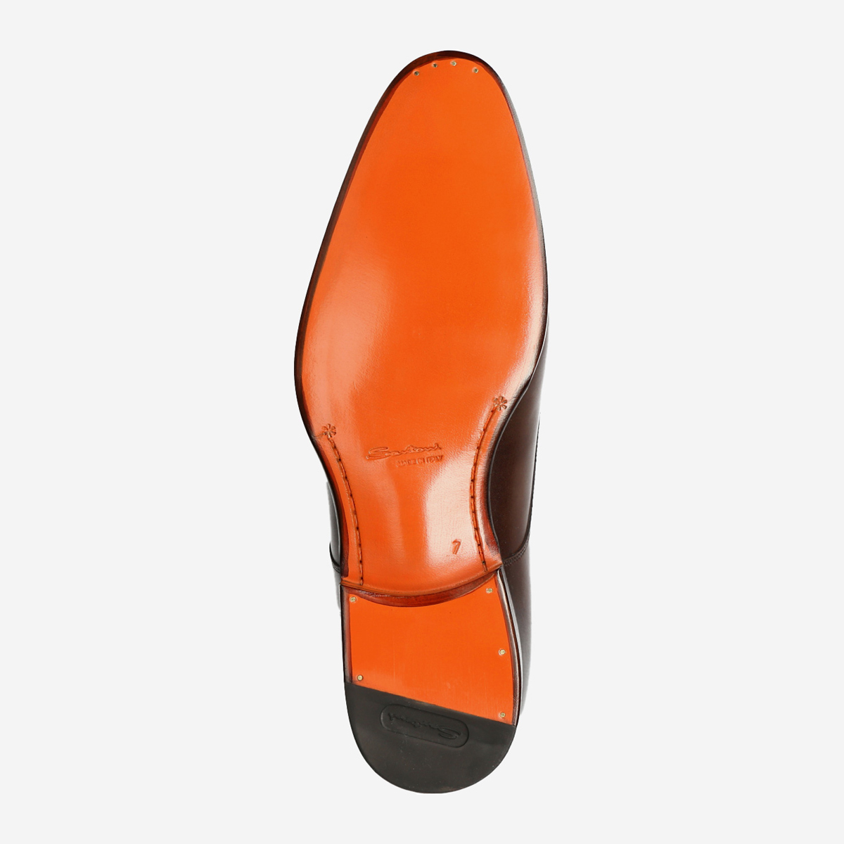 Shoes orange outlet sole