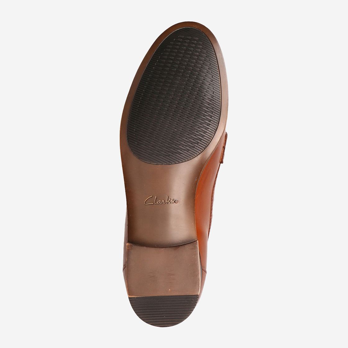 Clarks Hamble Loafer - Brown - Top View