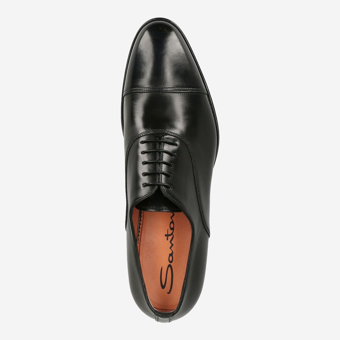 Santoni 06435 N01 - Black - Top view