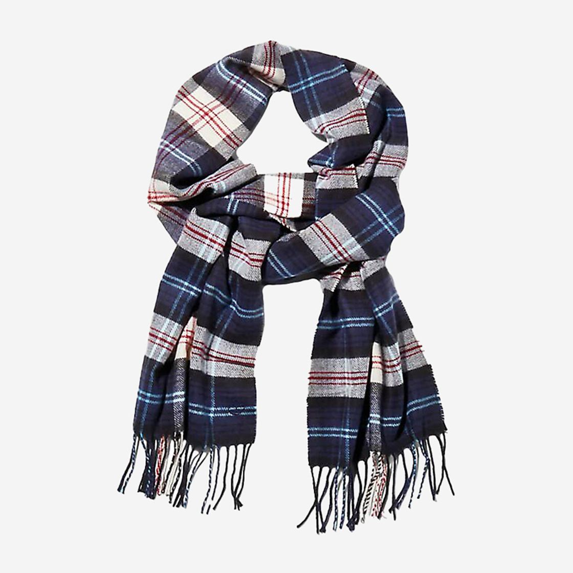 Timberland Plaid Scarf W/Giftbox And Stic - Beige Combined - Front View