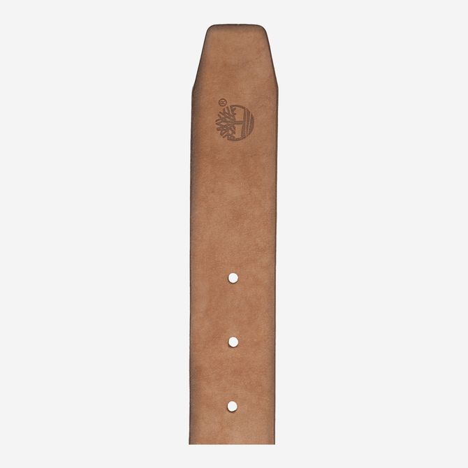 Timberland Washed Leather Belt - Brown - Sole