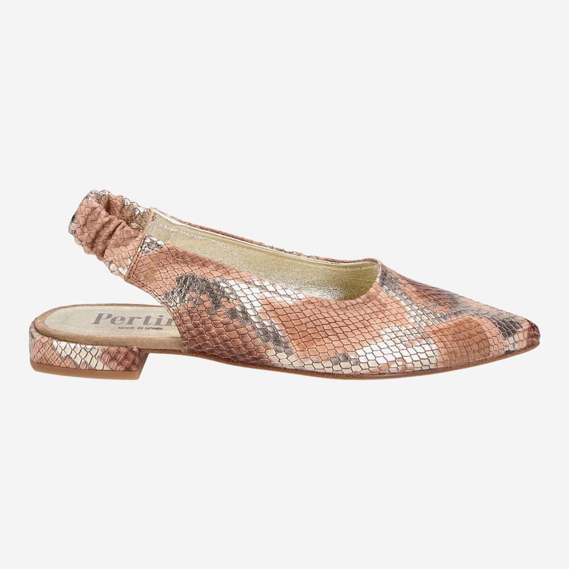 Pertini 23303 - Brown, metallic - front view