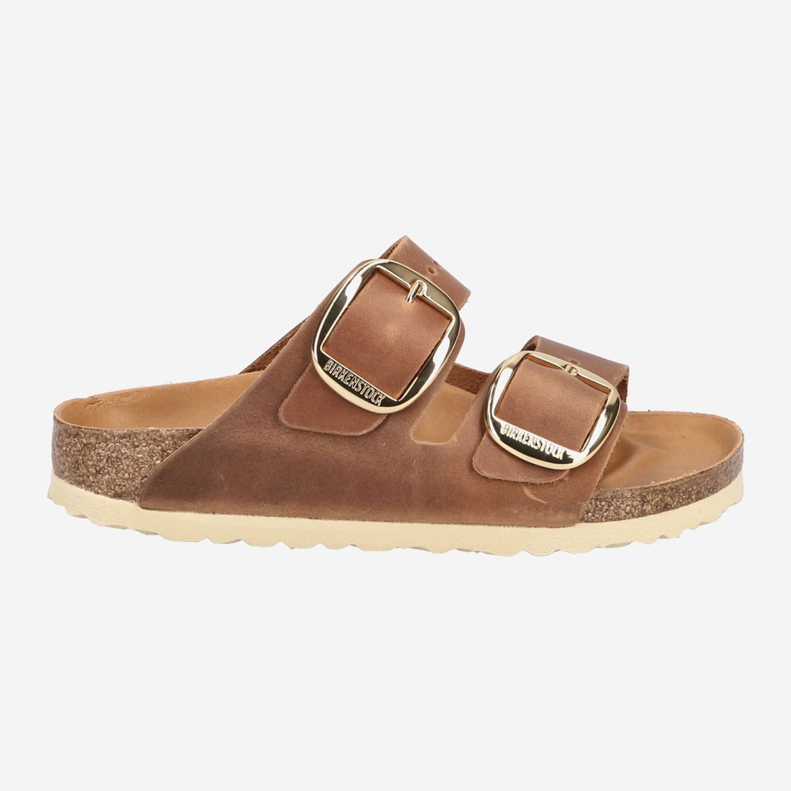 birkenstock Arizona Big Buckle - Brown - Rear View