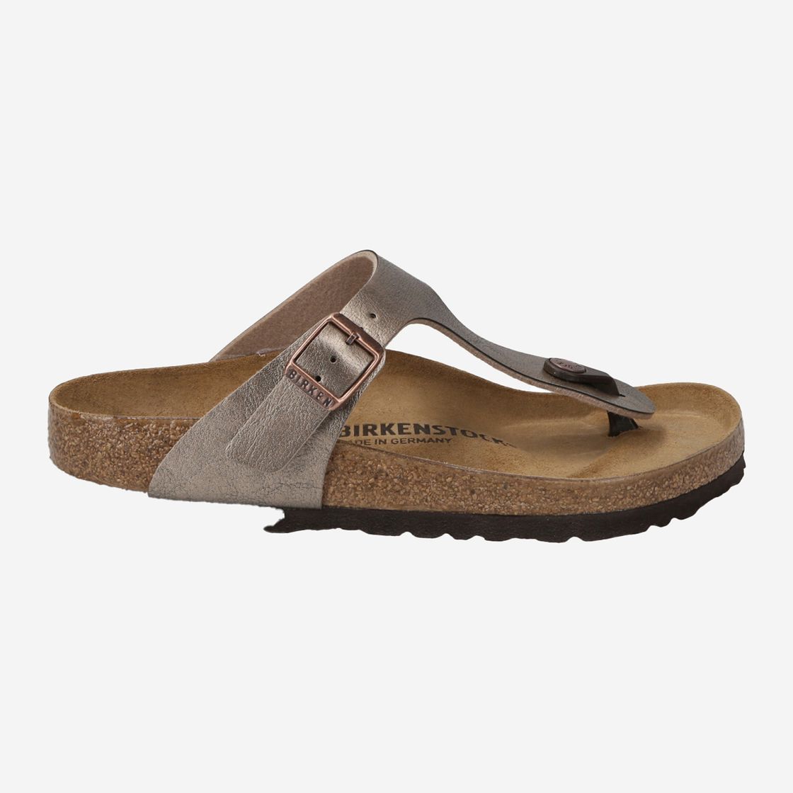 birkenstock Gizeh - Beige - Front view