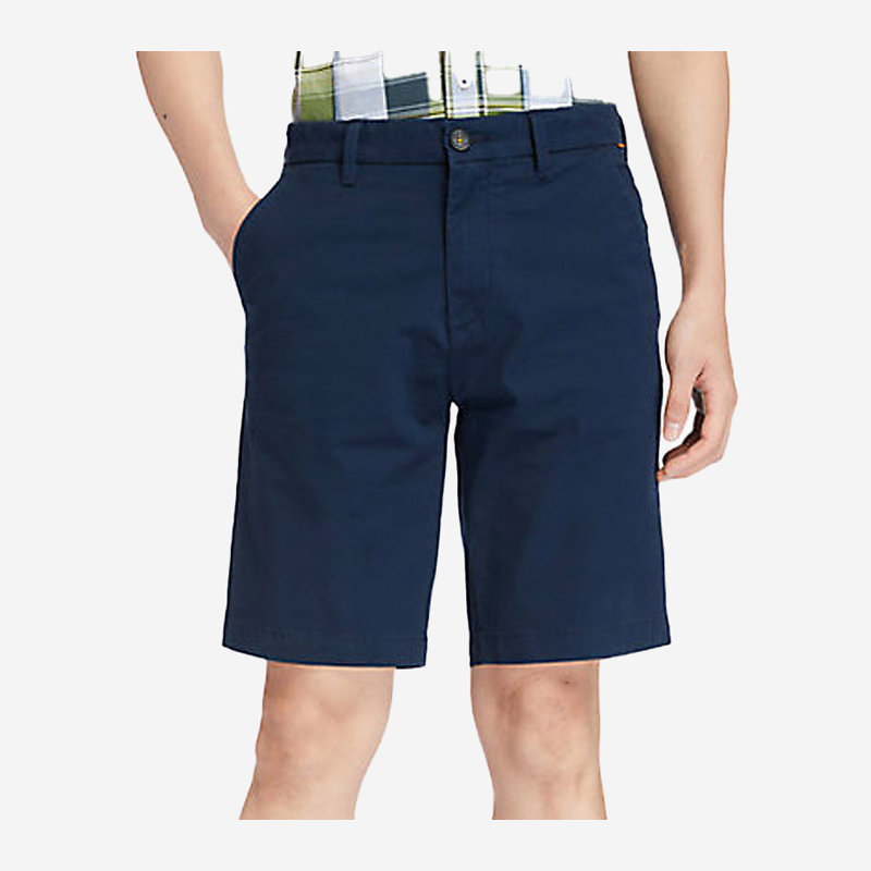 Timberland A2DFM433 Straight Chino Short Pants in blue buy online