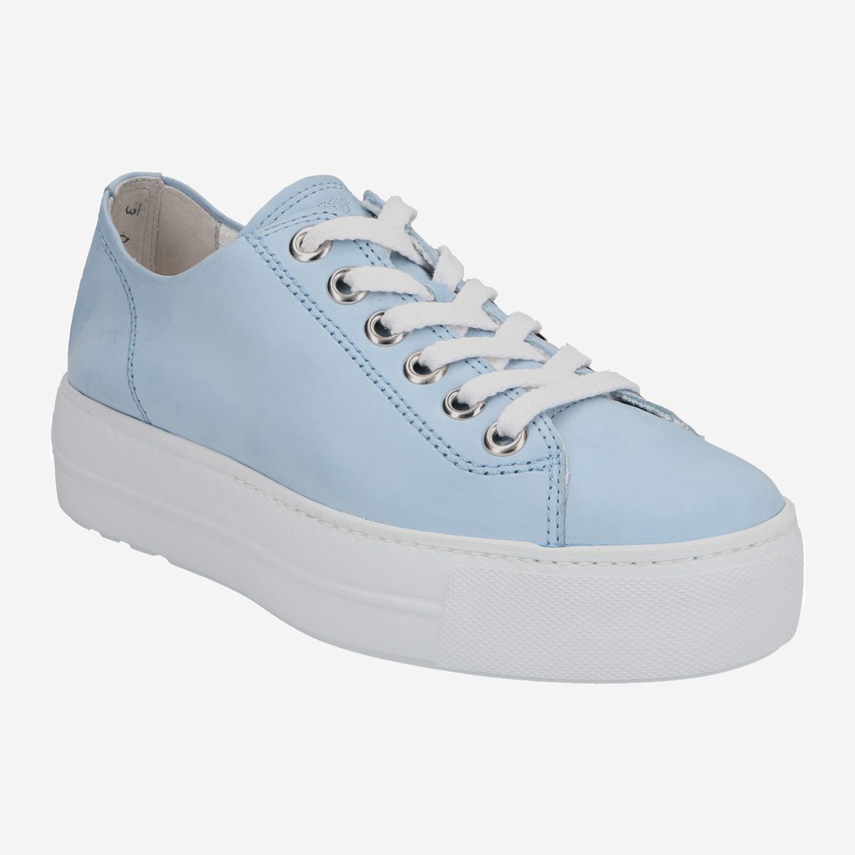 Blue hot sale platform trainers