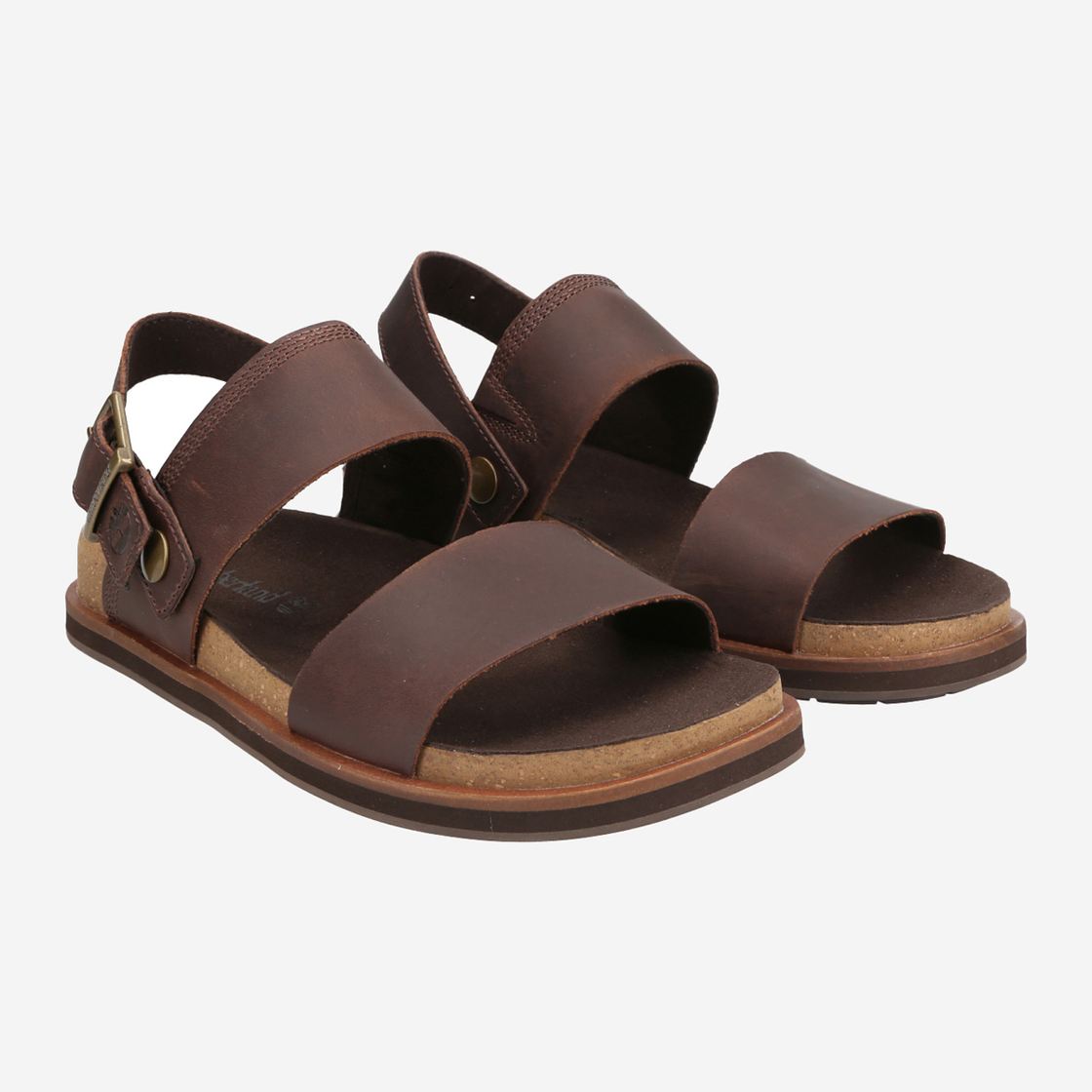 Timberland Amalfi Vibes 2 Band Sandal - Brown - Side View