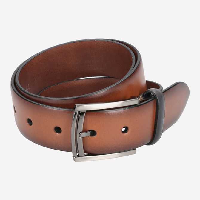 Lloyd men's belt - Brown - side view