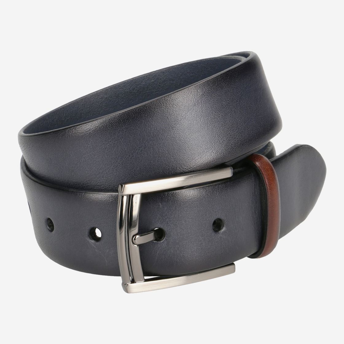 Lloyd Men Belt - Blue - Rear View