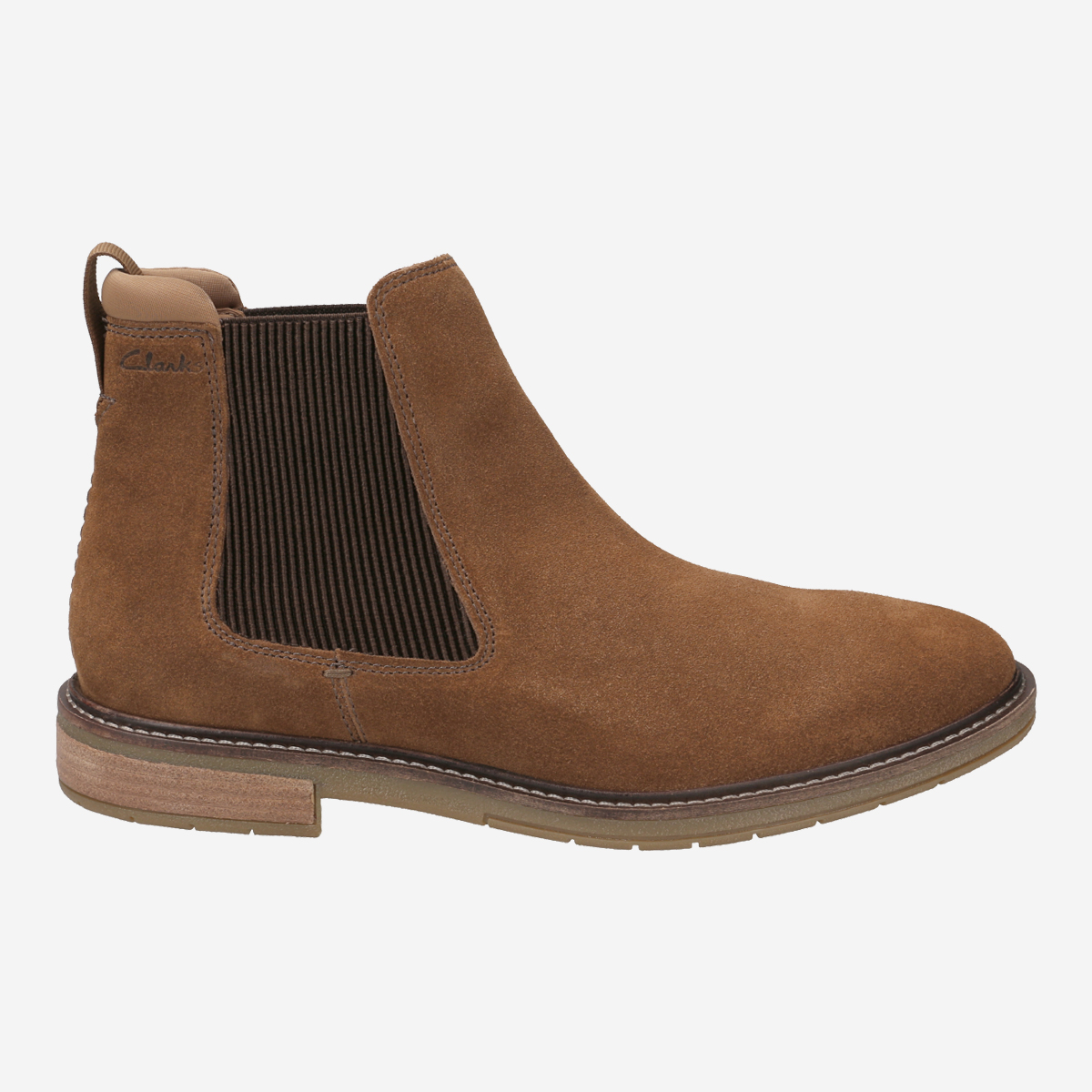 Clarks Clarkdale Hall 26162249 7 Chelsea Boots in brown buy online