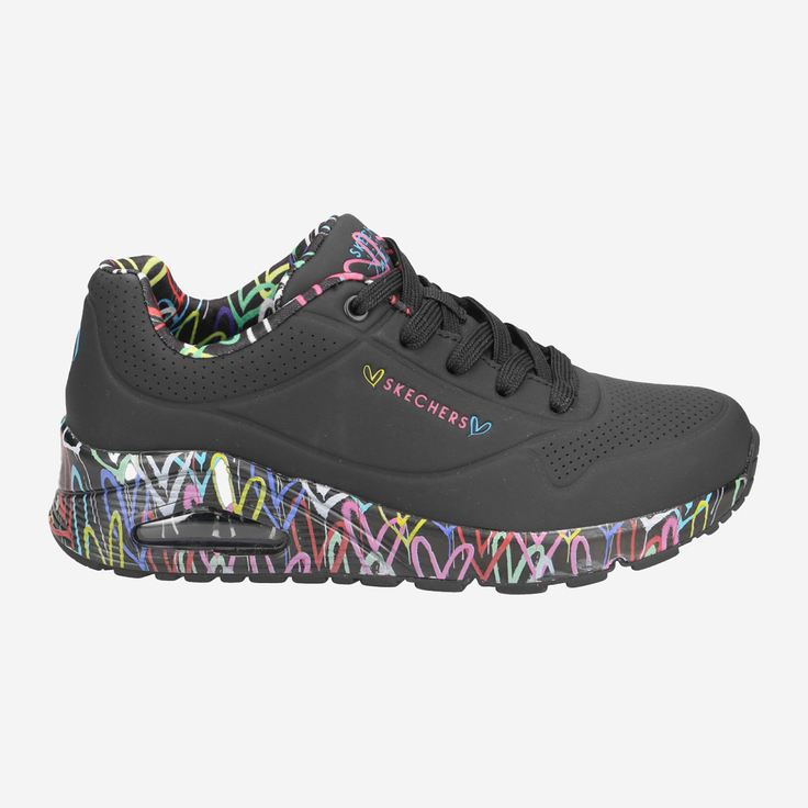 Skechers Art. UNO - METALLIC LOVE Sneakers in black, combined buy online