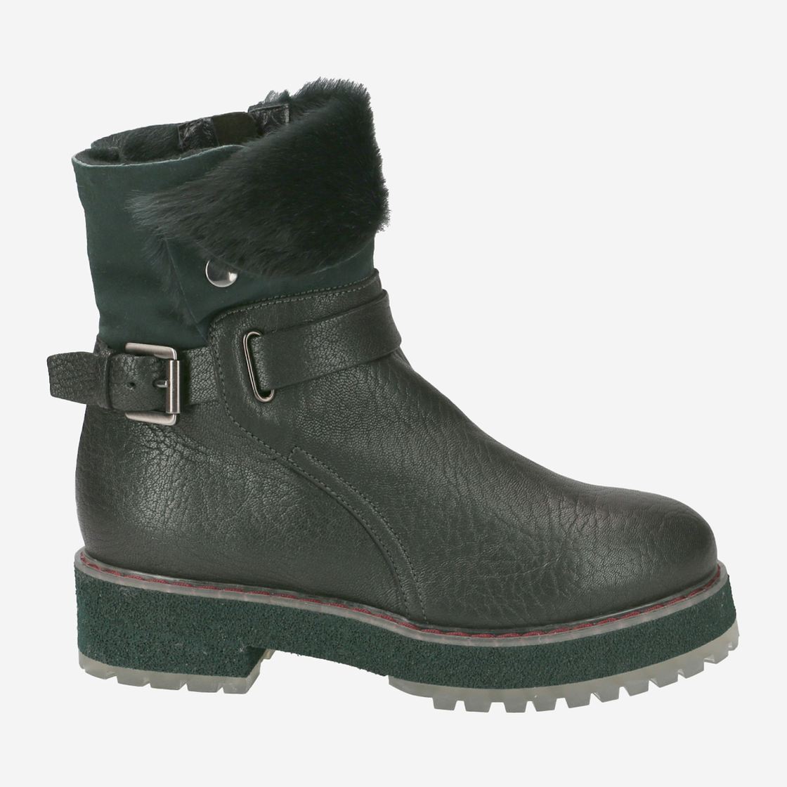 Attilio Giusti D716514 SHEIDI BOOTIE - Green - Back View