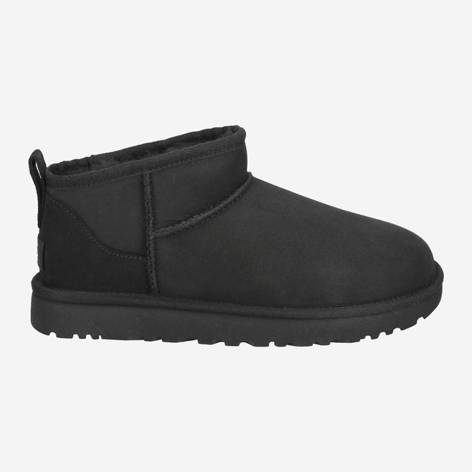 UGG australia CLASSIC ULTRA MINI - Black - Back view