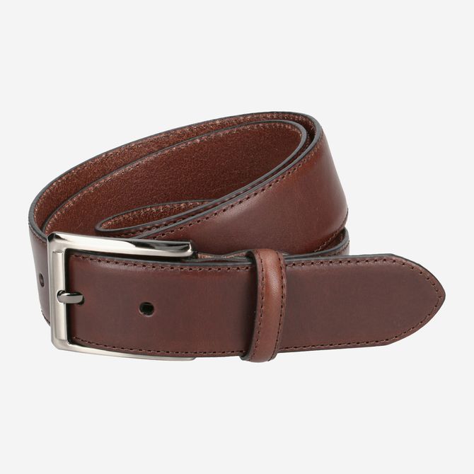 Lloyd men's belt - Brown - front view