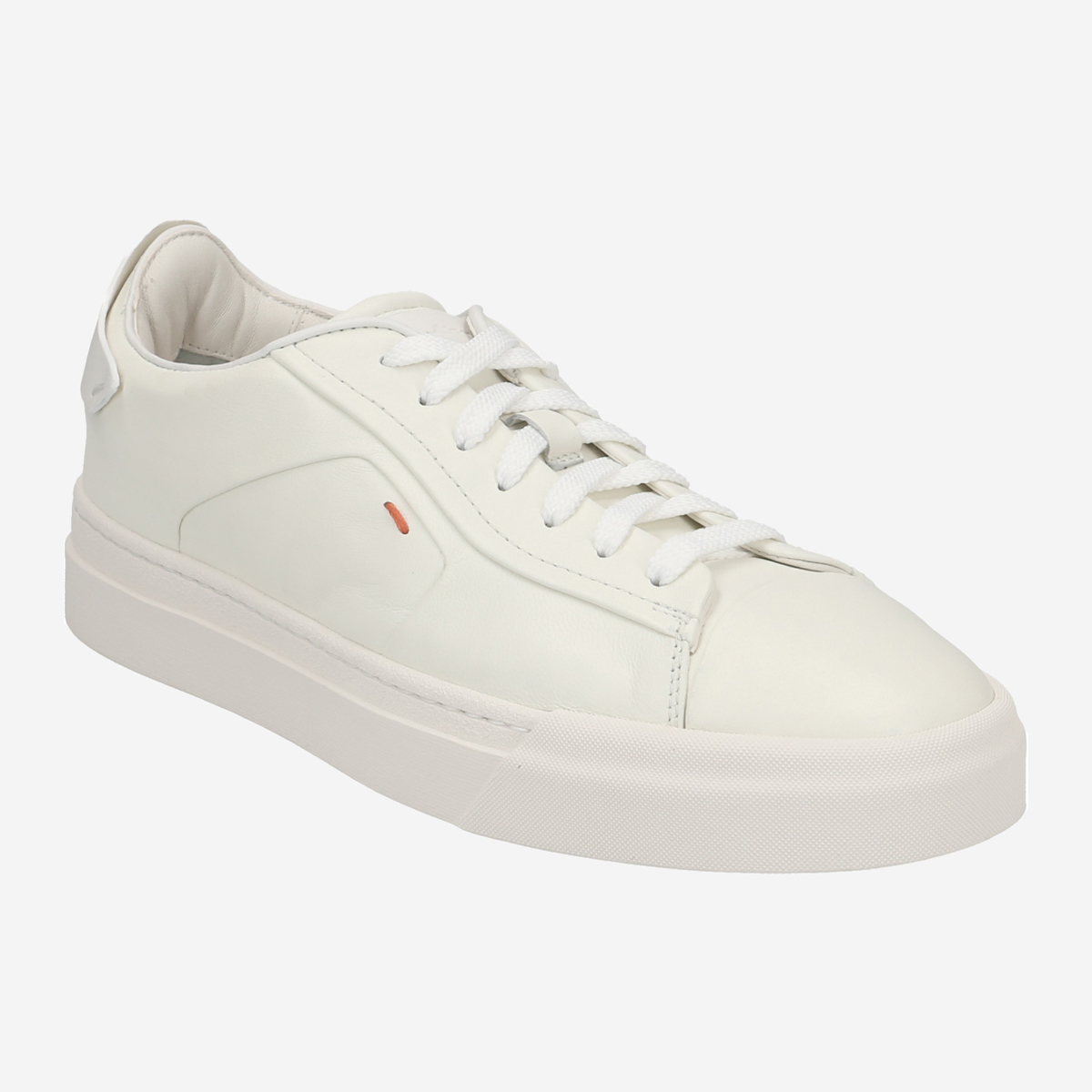 スニーカー SANTONI SNEAKER (MBGT21967PNNTSIW U55) Santoni Double Buckle Sneakers in Blue Tumbled Leather