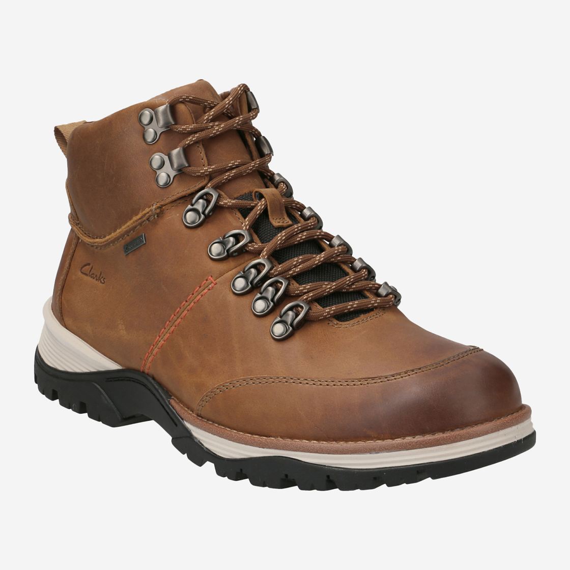 Clarks ToptonPine GTX 26161411 7 - Brown - Front view