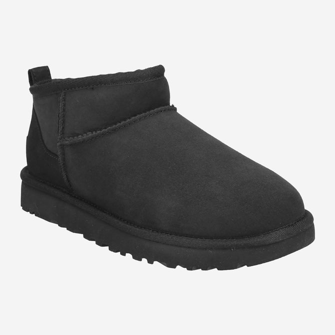 UGG australia CLASSIC ULTRA MINI - Black - Front view