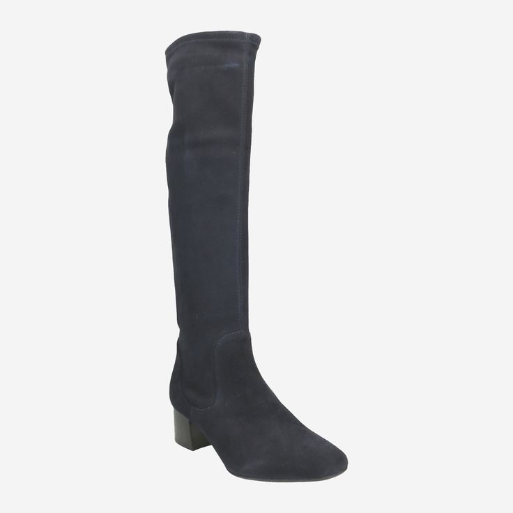 peter kaiser black suede boots